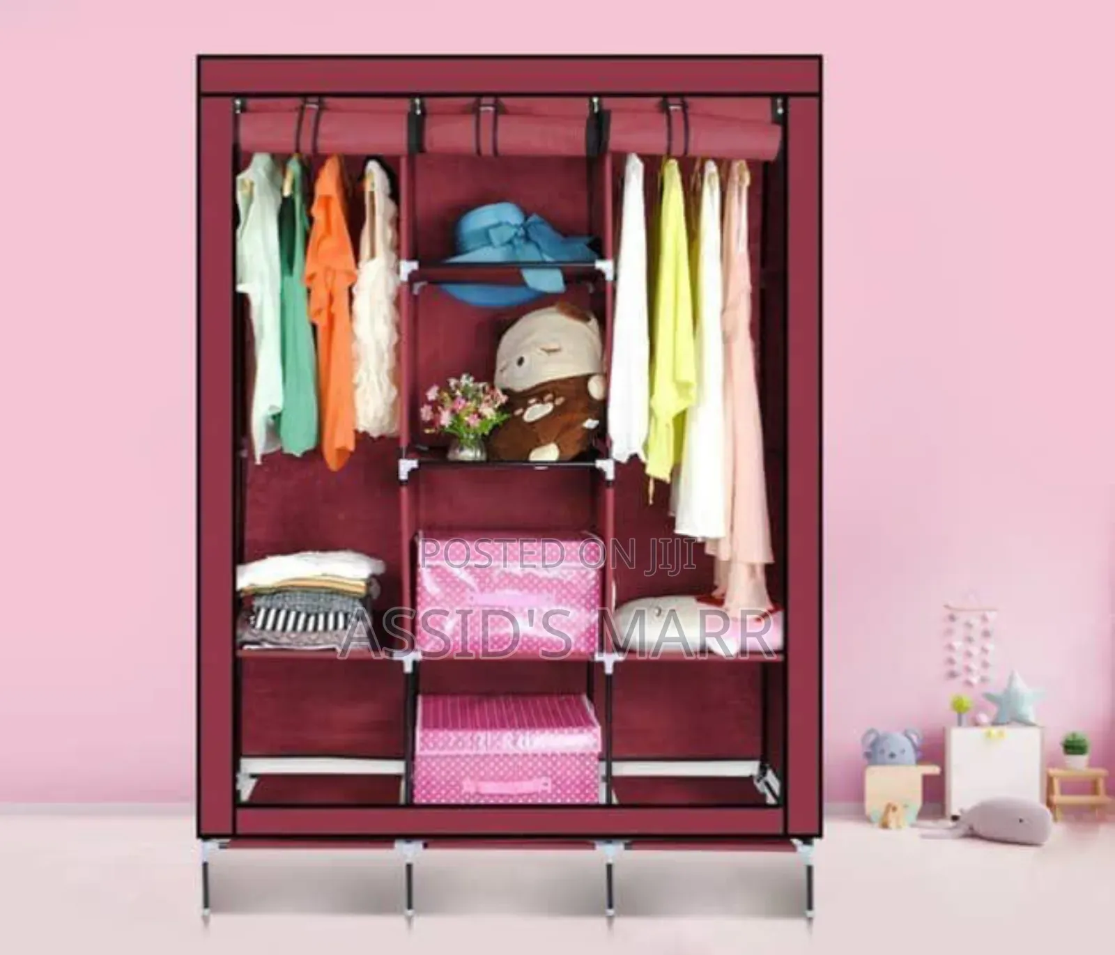3 Compartment Wardrobe