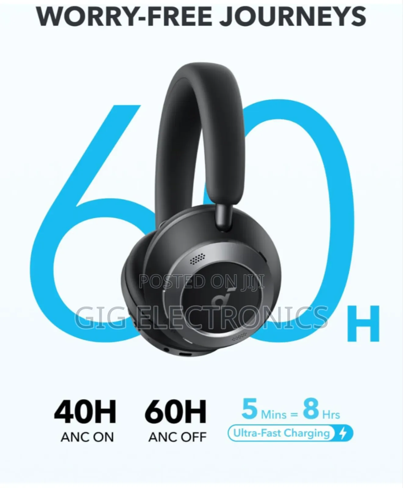 Anker Soundcore Space One Pro Noise Cancelling Headphones