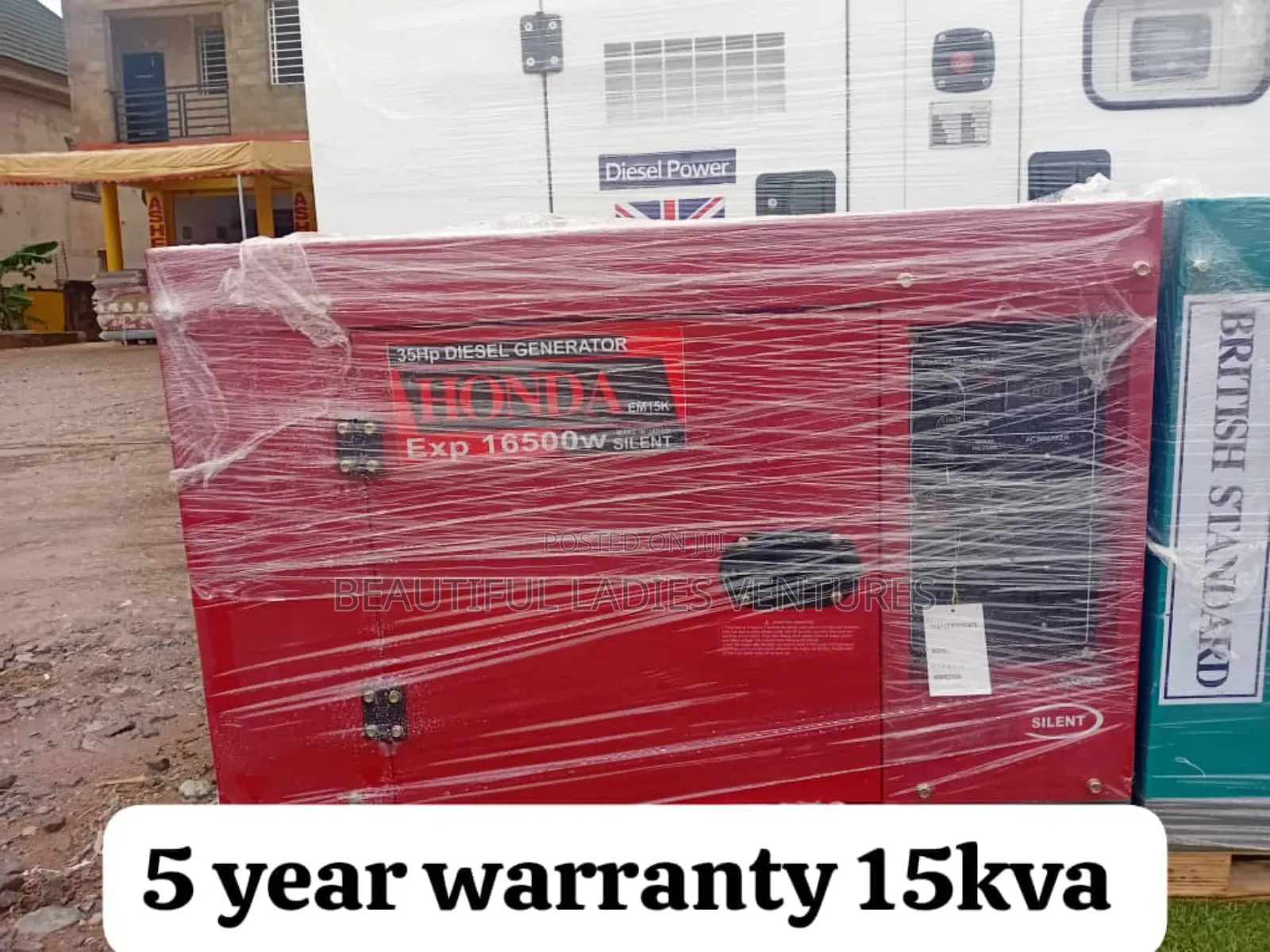 Precision-Engineered 15kva Honda Diesel Generator 16.5kw