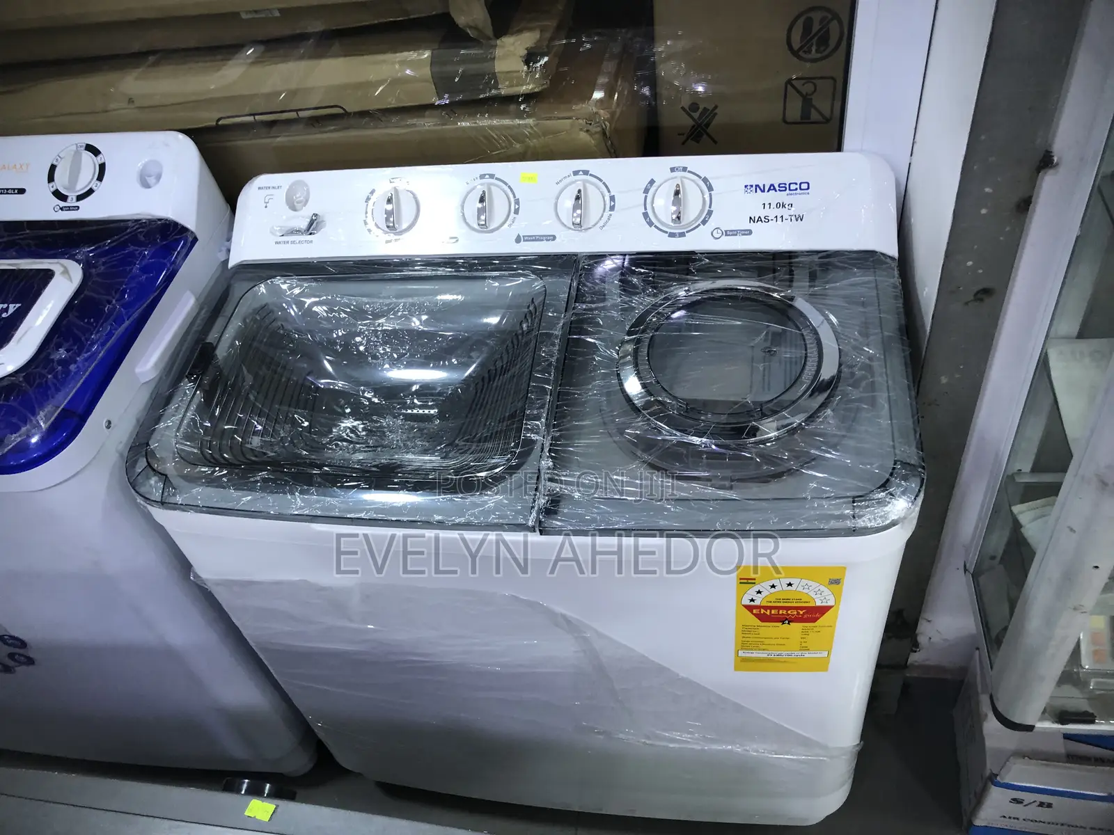 Energy Saving Efficiency Nasco Washing Machine 11kg Availabl