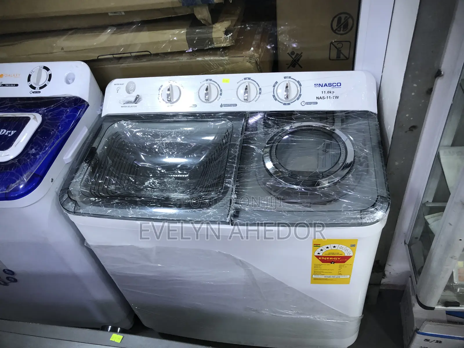 Energy Saving Efficiency Nasco Washing Machine 11kg Availabl