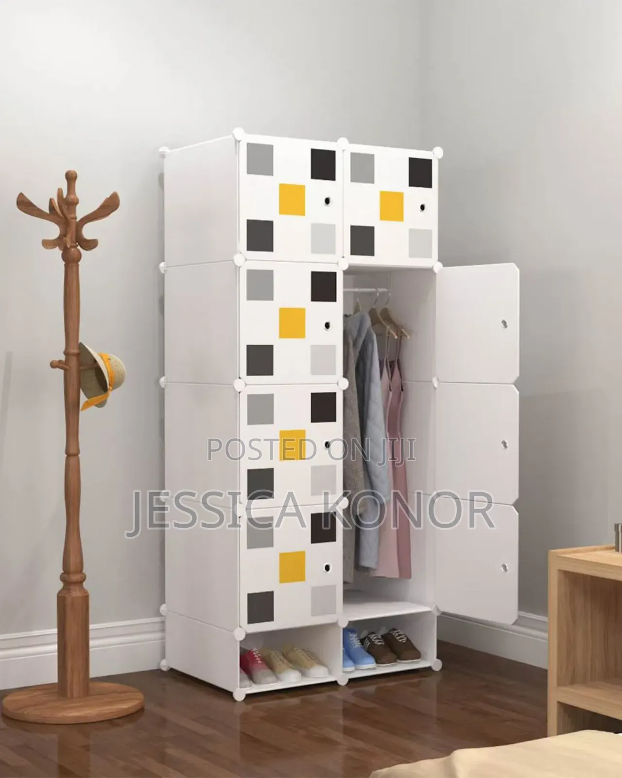 Plastic Cubic Wardrobe