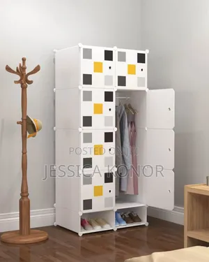 Plastic Cubic Wardrobe