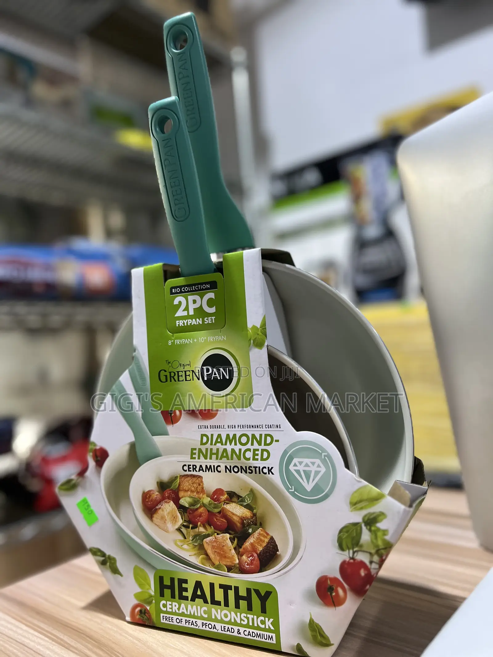 Greenpan 2pc Frypan Set Ceramic Nonstick
