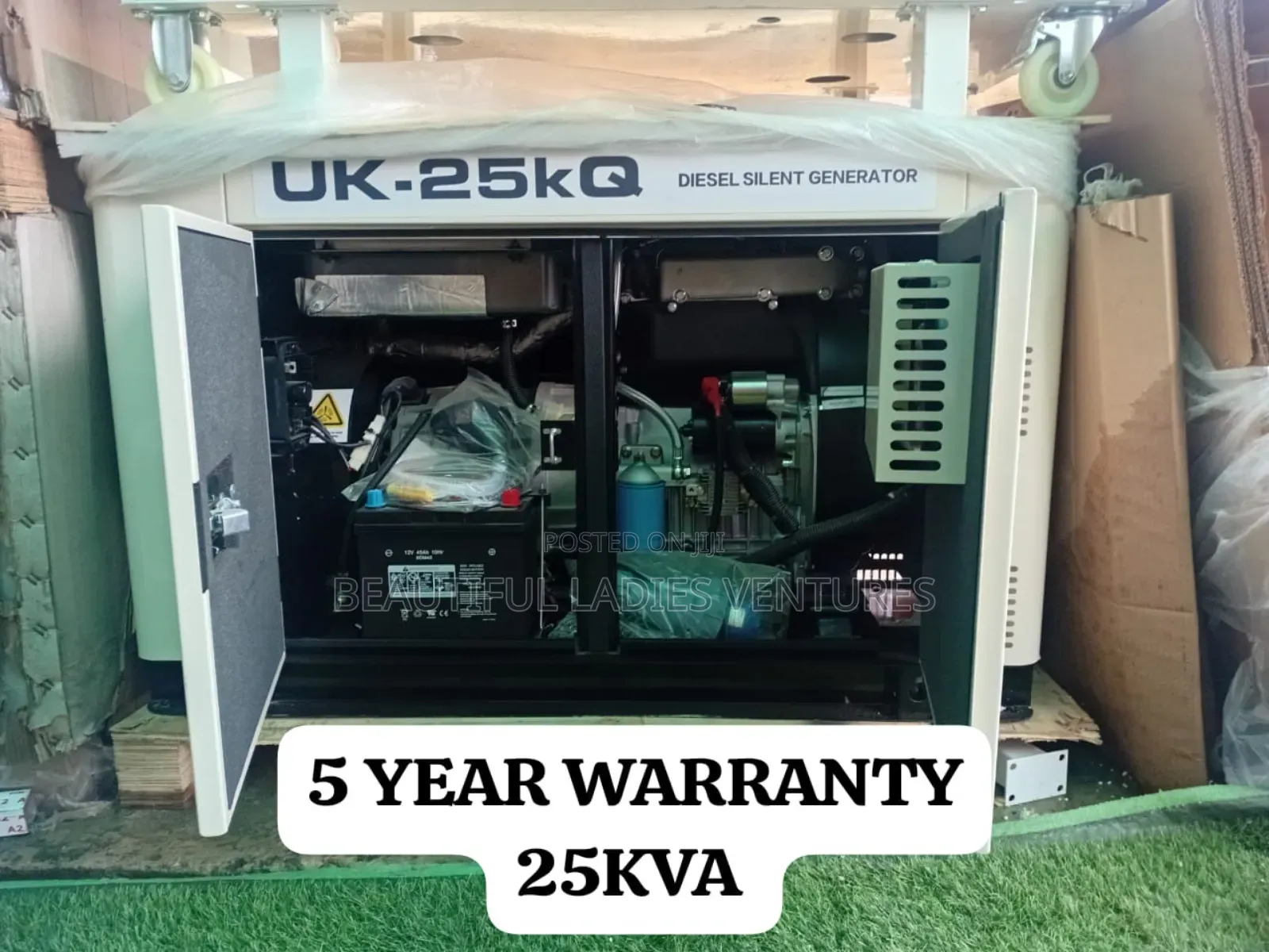 Streamlined 10kva 30000watts Perkins Diesel Genset 35kva Uk