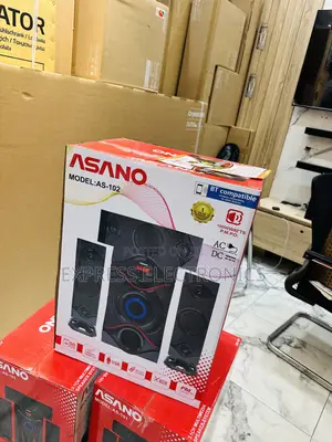 As-102 Soundbar With Woofer Speaker
