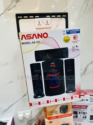 Asano as-101 Sound System Black
