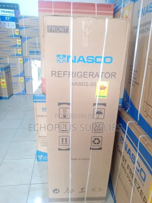 Nasco 2 Door Fridge/142 Liters/ Bottom Freezer