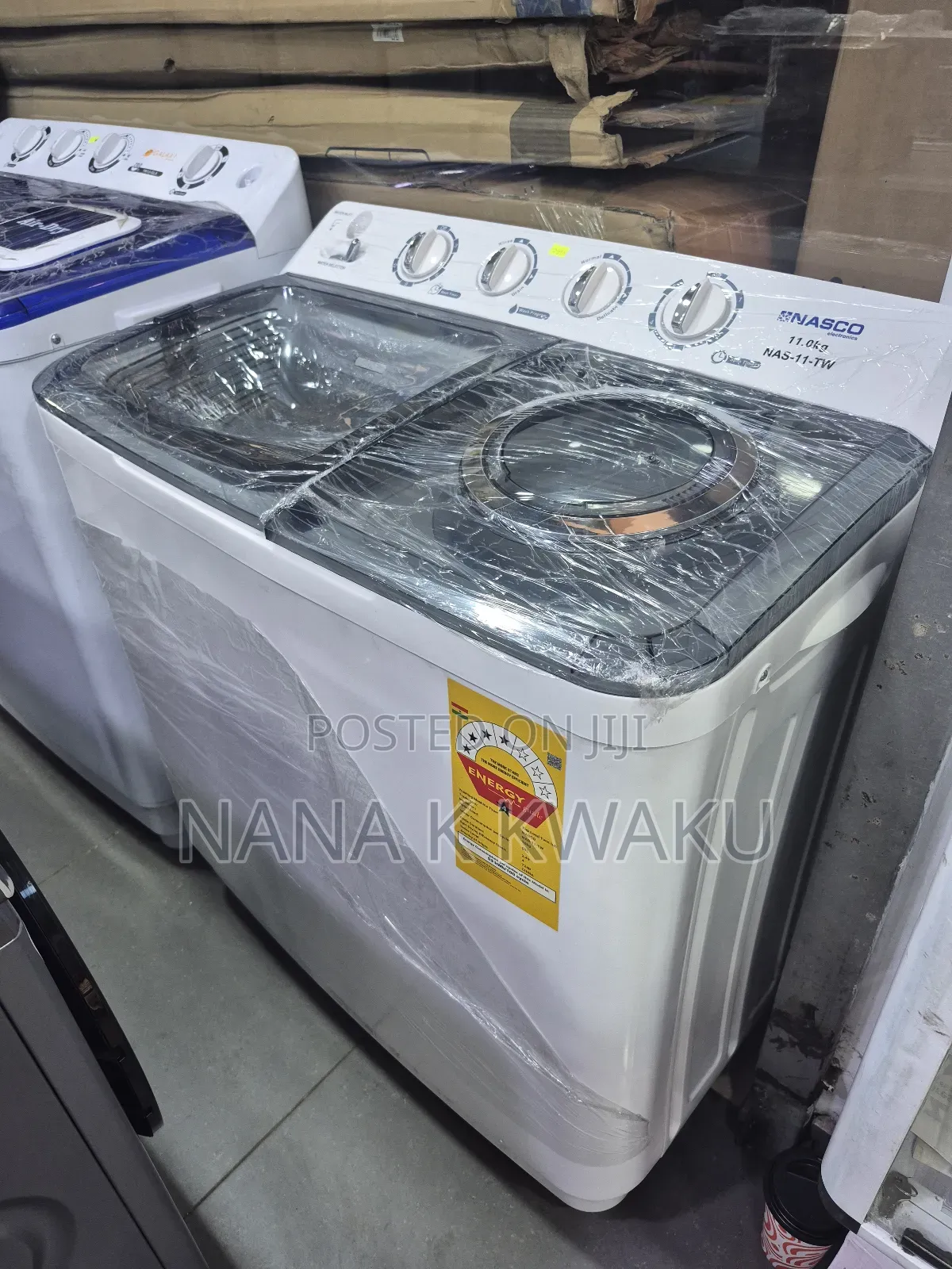Reliable Nasco 11kg Washing Machine Top Load
