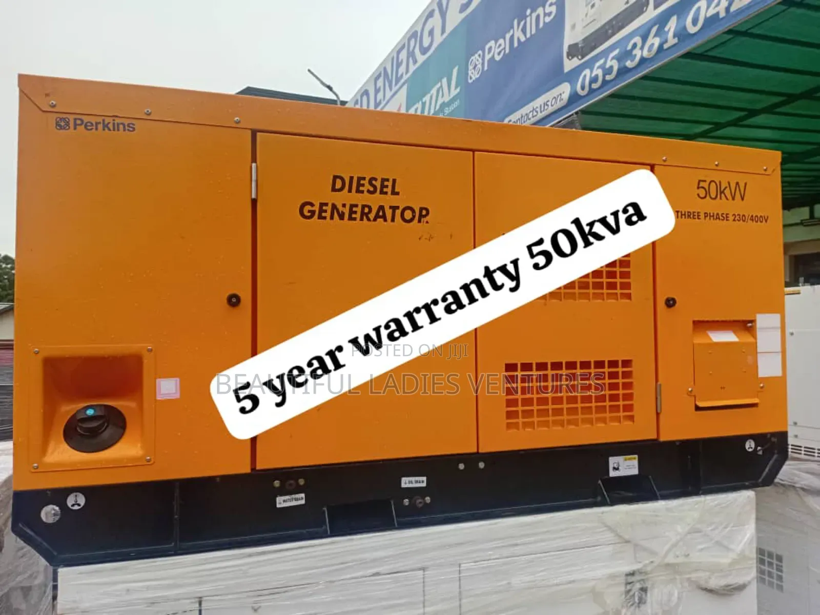 High Quality Components 50kva Perkins Diesel Generator 50kw