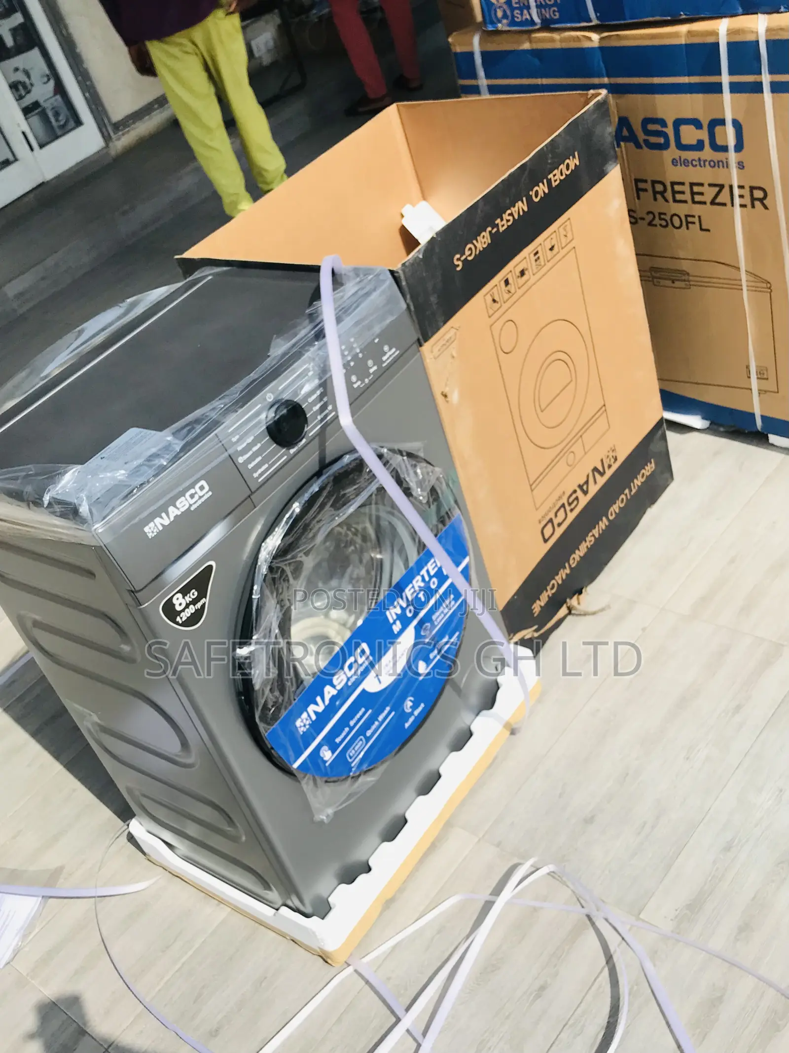 Super Neat Grey Nasco Fullauto 8kg Fullauto Washer