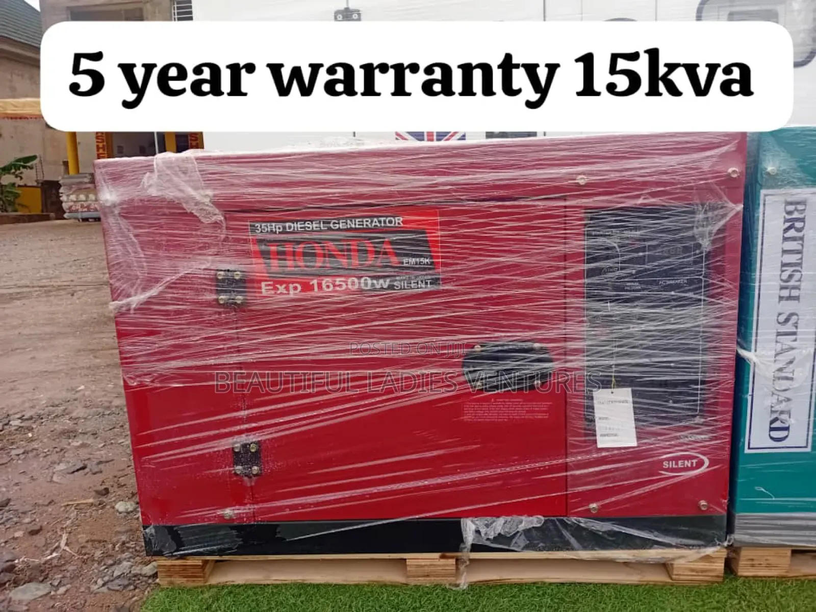 Residential Grade 15kva Honda Diesel Genset 13kw Japan Model