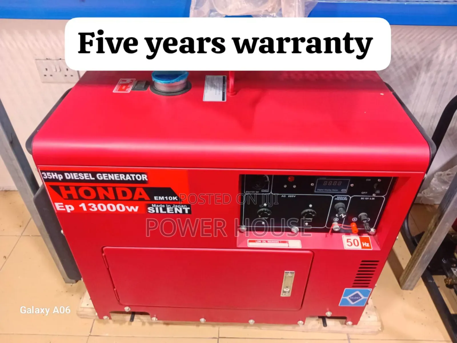 Emergency Power 10kva 13000watts Honda Diesel Generator