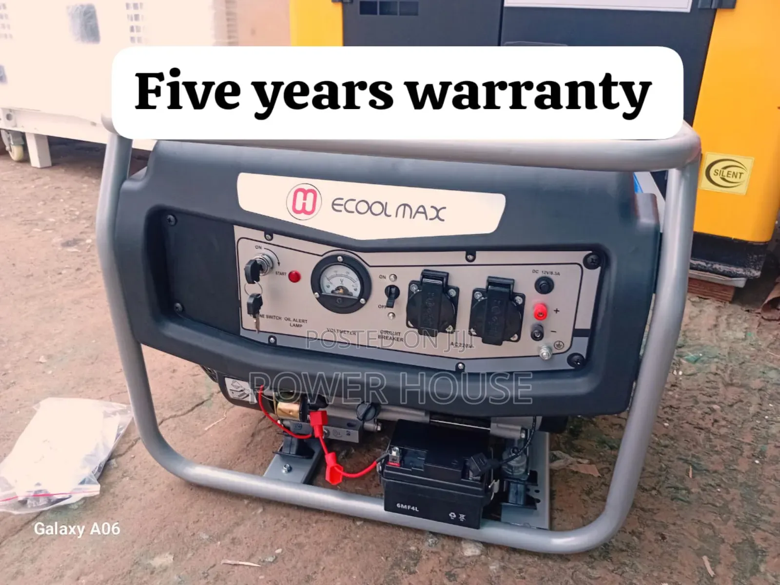 Stronger Power 7.5kva 8500watts Ecoolmax Petrol Genset