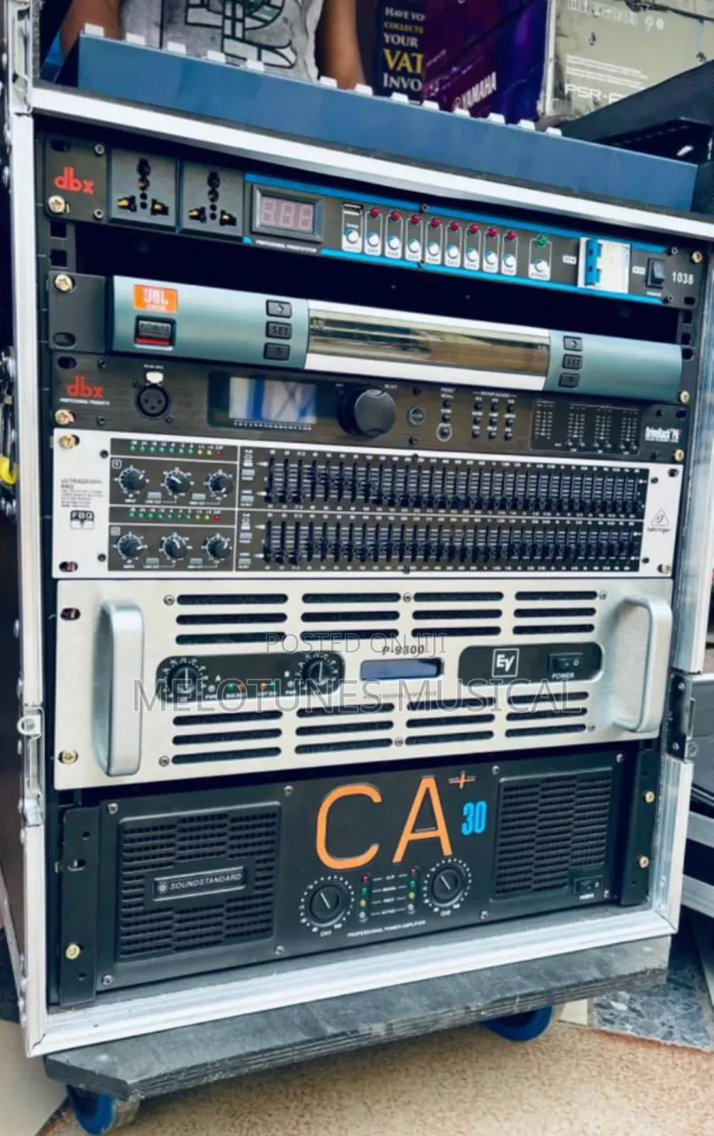 Evp and GLS Line Array With Bass Speakers