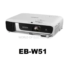 Epson Eb-W51 Wxga Projector – 4000 Lumens, Wxga