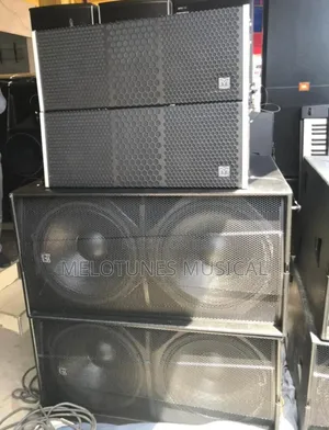 Martins Audio Arrays With Sub and Amplifier Rack Set