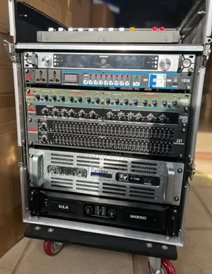 Martins Audio Arrays With Sub and Amplifier Rack Set