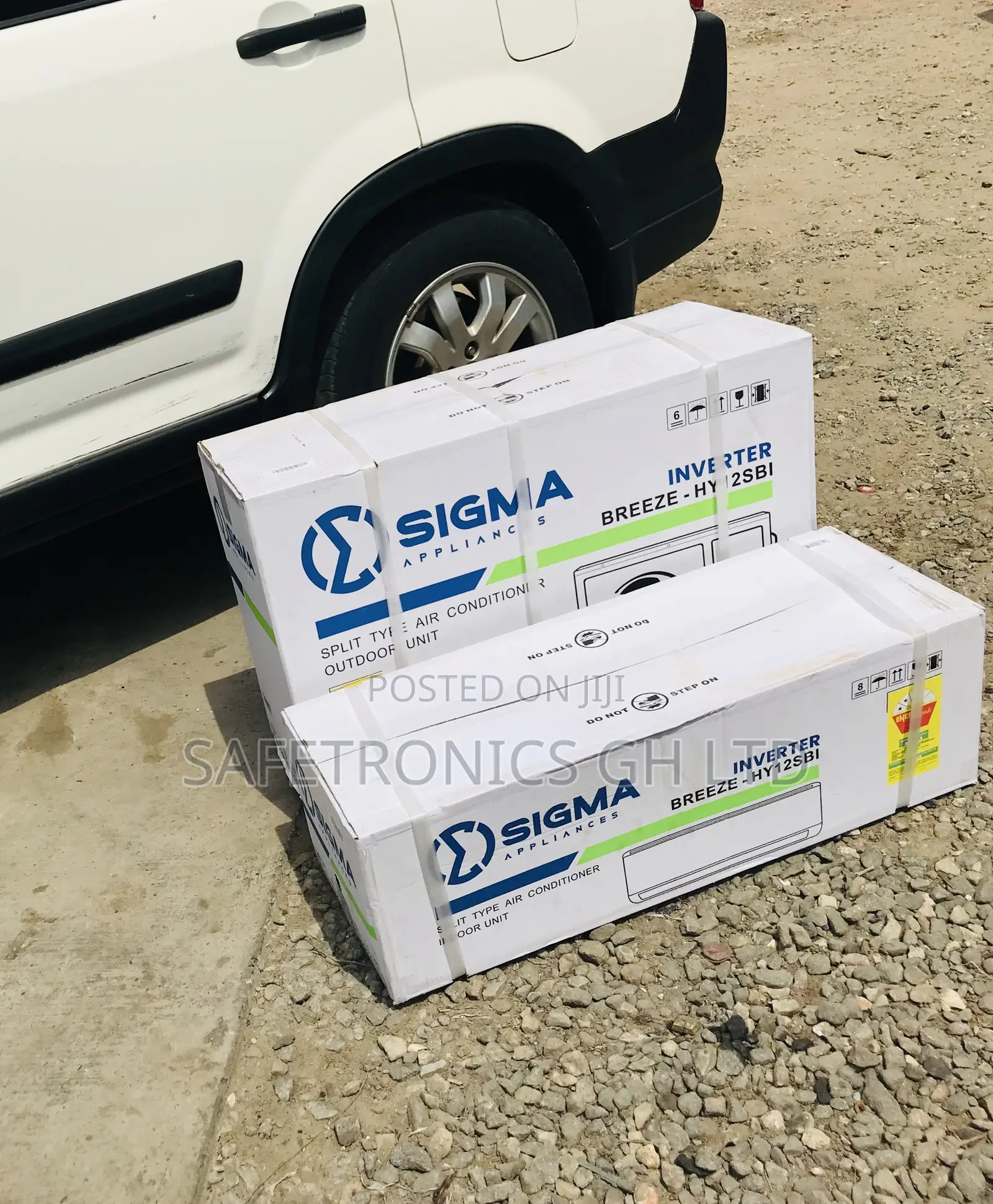 Unique Inverter Sigma 1.5 Horsepower White Split Ac