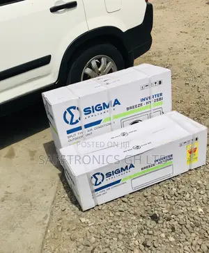 Unique Inverter Sigma 1.5 Horsepower White Split Ac