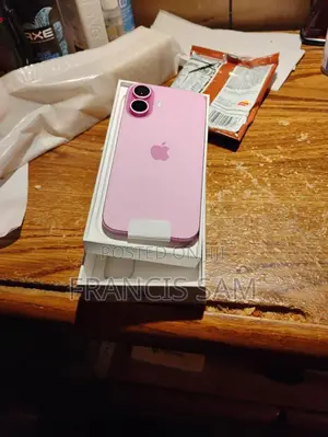 New Apple iPhone 16 128 GB Pink