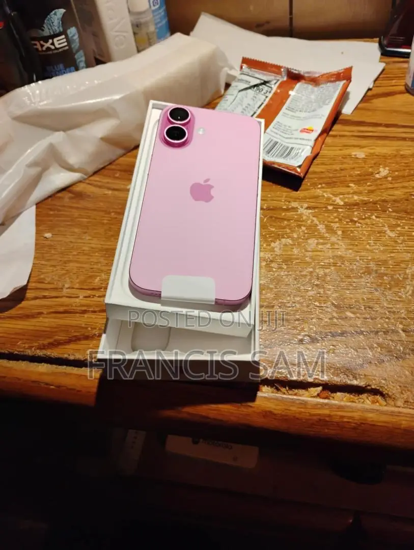 New Apple iPhone 16 128 GB Pink