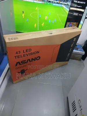 3 Hdmi Port Asano 43inches Smart Tv