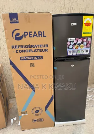 Top Freezer Pearl 165litres Double Door Fridge_ Freezer