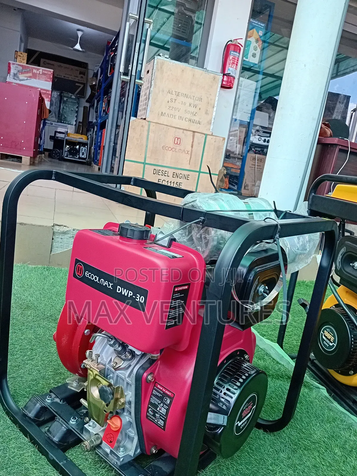 Diesel Powered Industrial Water Pumps 3 Inches Ecoolmax
