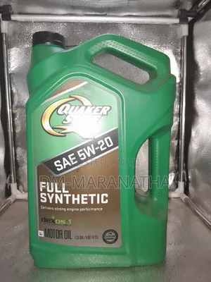 Quaker State 5w-20 Full Synthetic Engine Oil From Usa