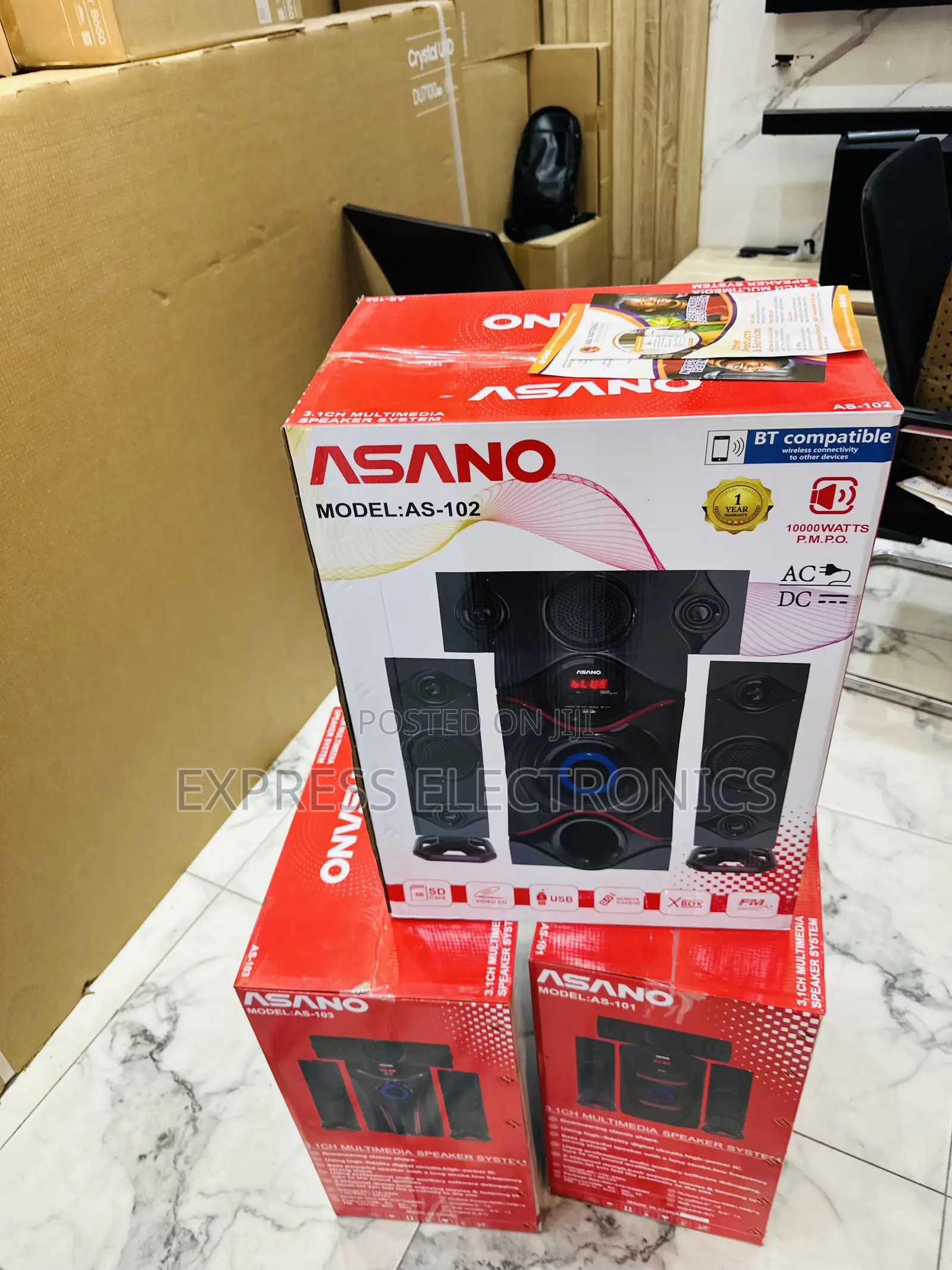 Play Better With Asano Sound Speaker as-102