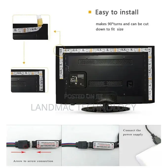 15 M RGB Bluetooth Control Led Strip Lights Usb Color