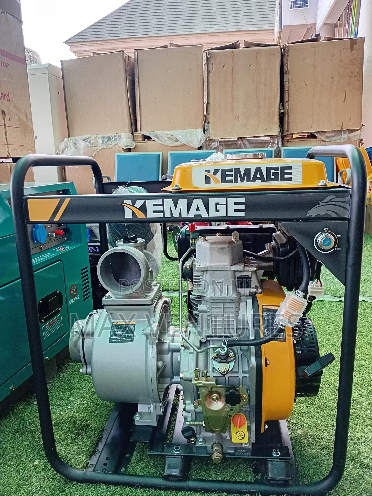 4" Gasoline Diesel Water Pump Super Efficient