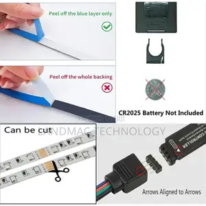 20 M RGB Bluetooth Control Led Strip Lights Usb Color