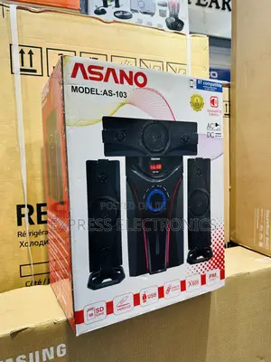 Zealous Sleek New Asano as-103 Soundbar With Woofer
