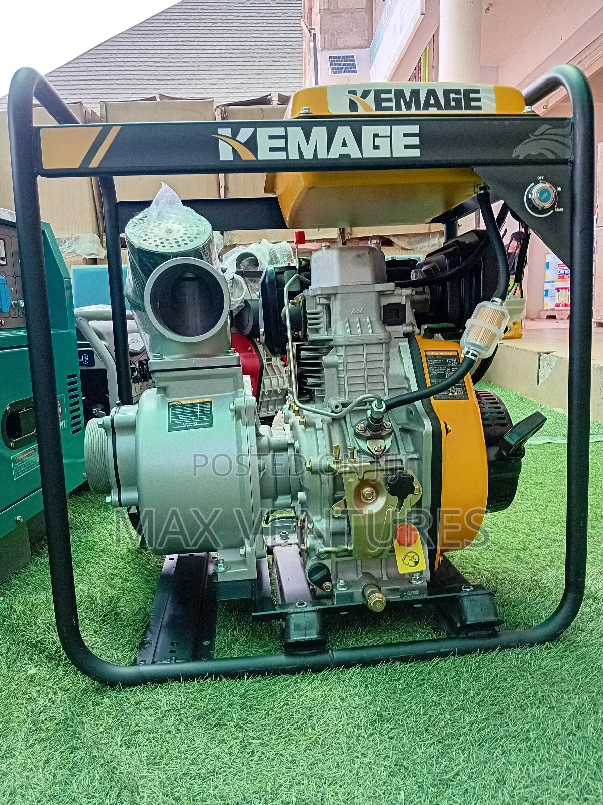 4 Inches Kemage Diesel Water Pump Super Efficient Durable