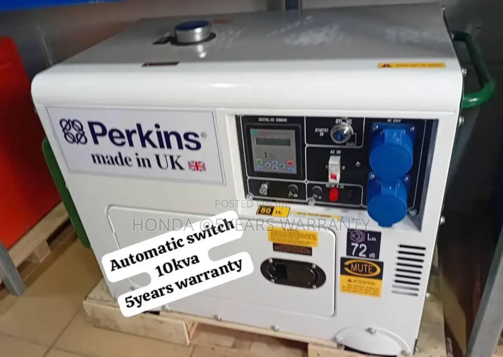 Powering Your World 10kva Perkins 13000watt Generator 10kva