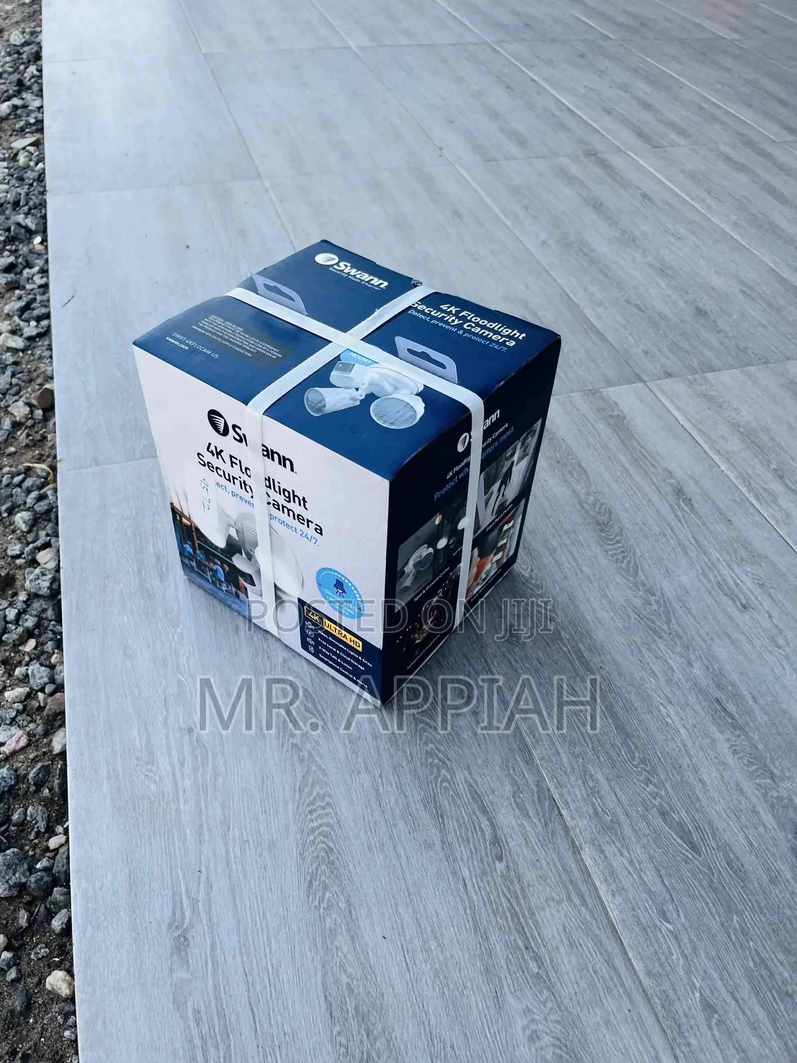 Fresh in Box Swann Floodlight Security Camera(White)