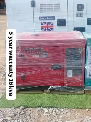 Credentialed 15kva Honda Uk 15kva Diesel Engine Genset
