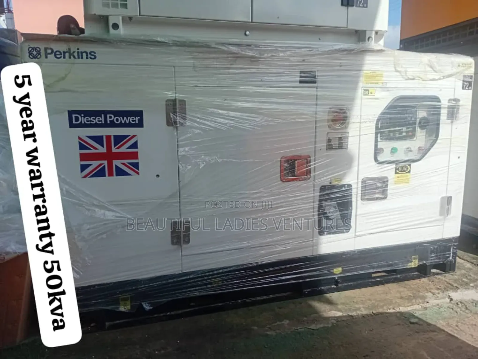 Credentialed 50kva Perkins Uk 50kva Diesel Engine Genset