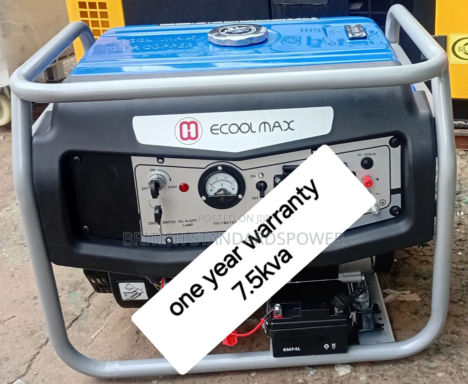 Power Craft 7.5kva Petrol Generator