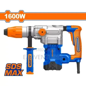 Wadfow 1600w Rotary Hammer (With Drill Bits and Chisel Bits)