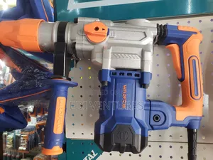 Wadfow 1600w Rotary Hammer (With Drill Bits and Chisel Bits)