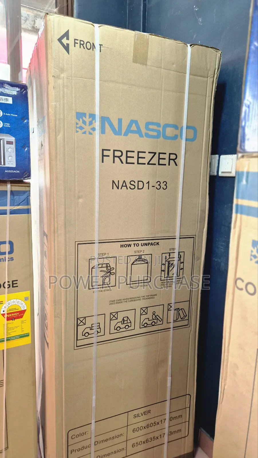 Unplussed Nasco Upright Freezer Nasd1-33