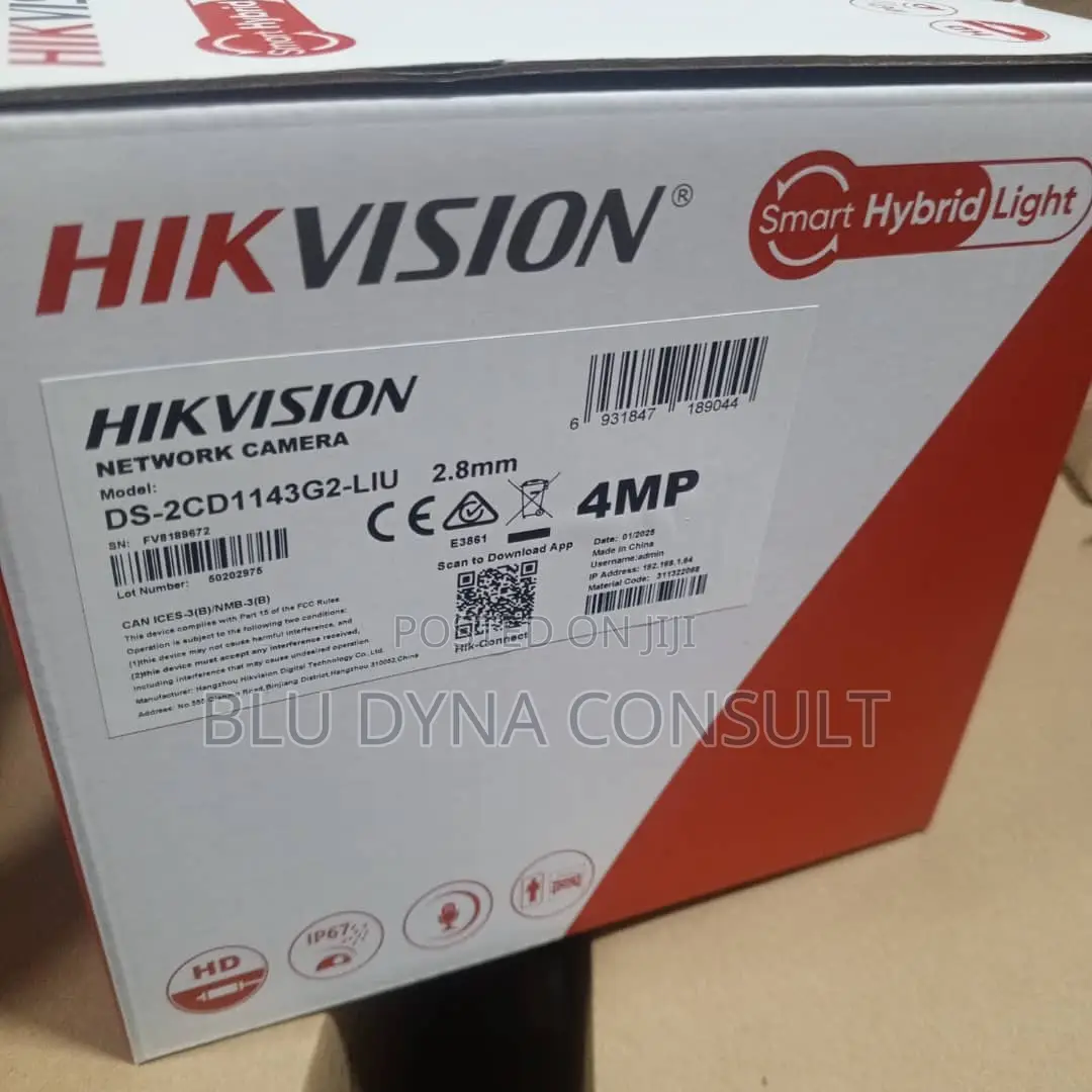 Hikvision 4mp Smart Hybrid Dome