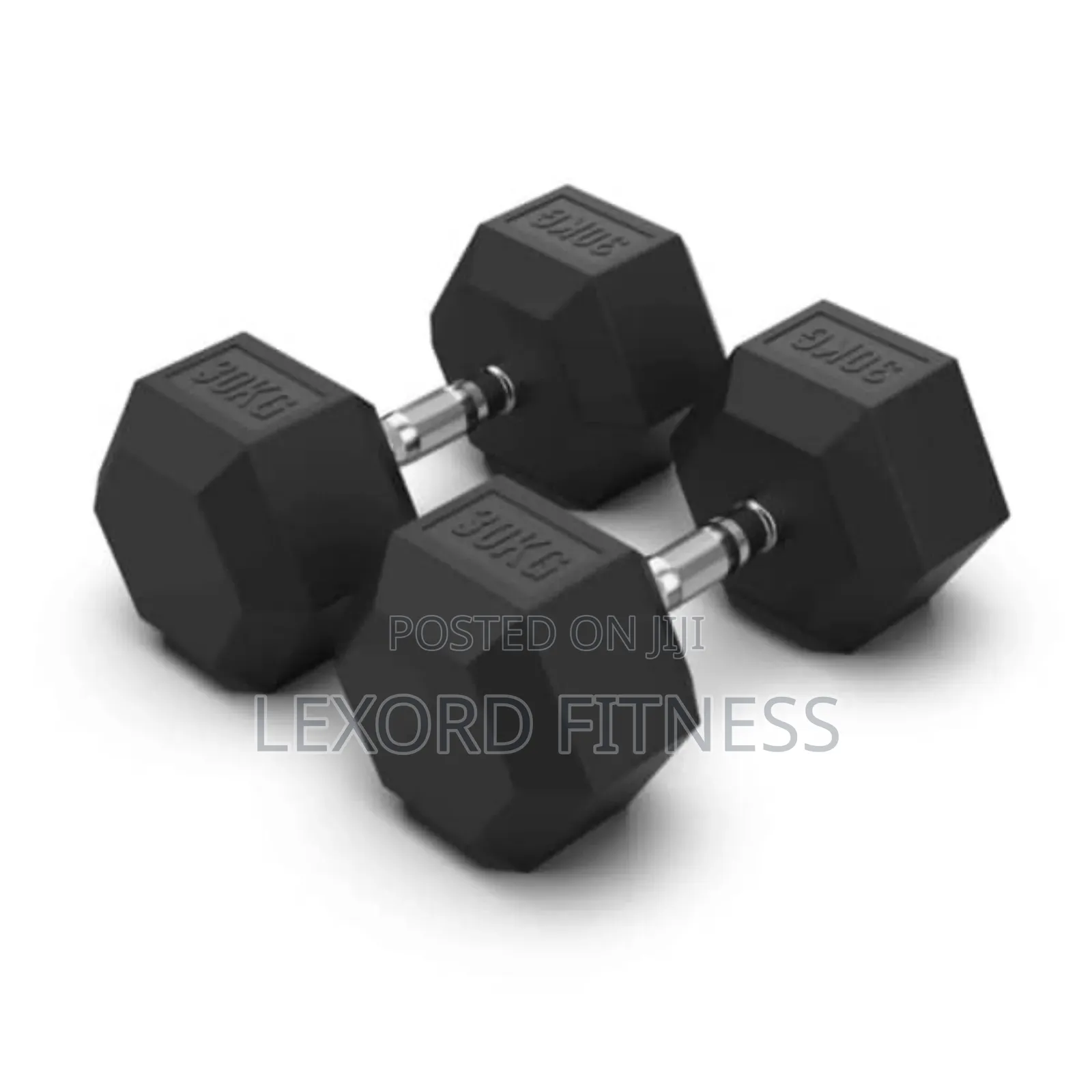 Hex Dumbbell 60kg (30kg Pair)