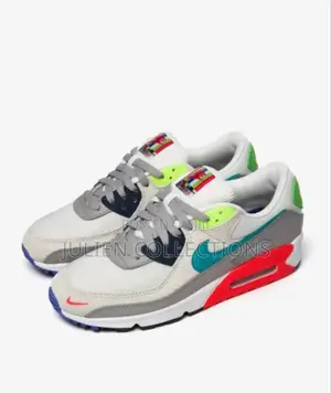 Nike Air Max 90 Cream Orange and Green