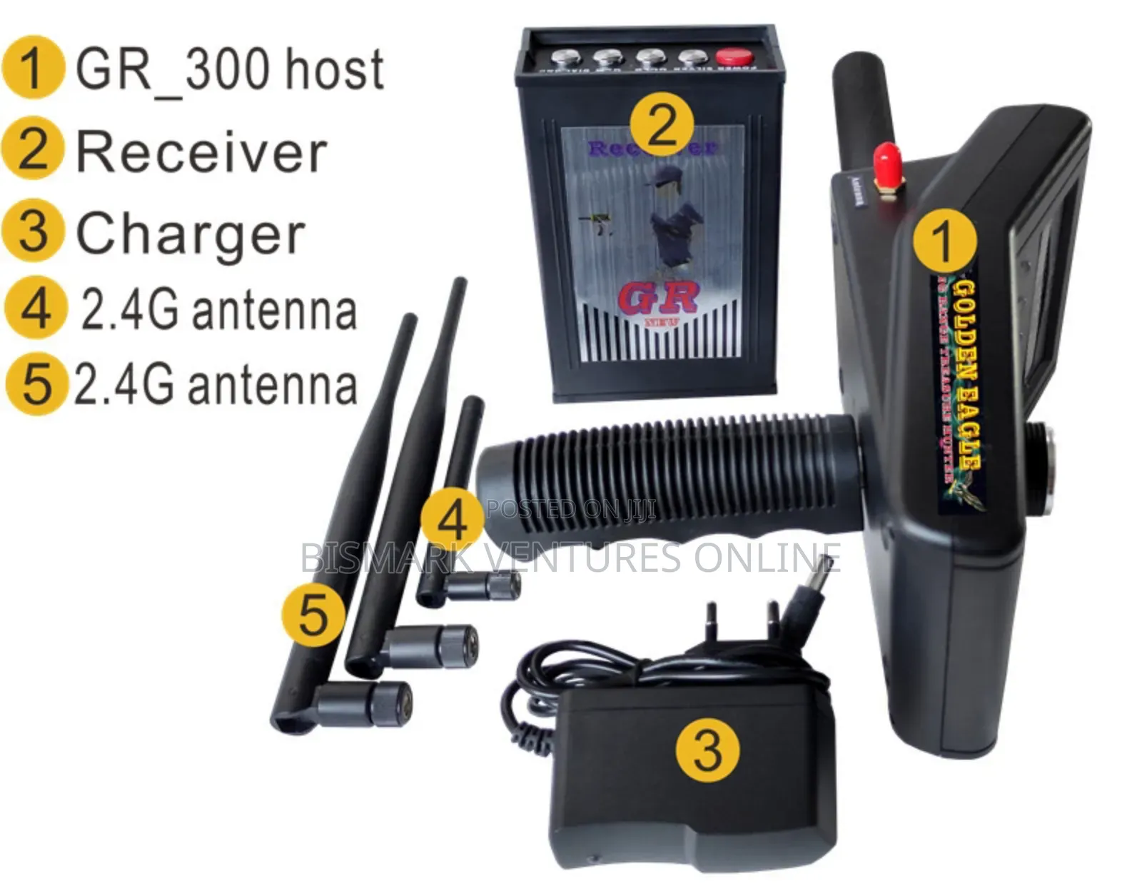 Gemstones, Gold, Silver & Diamond Detectors (Gr-300) Model