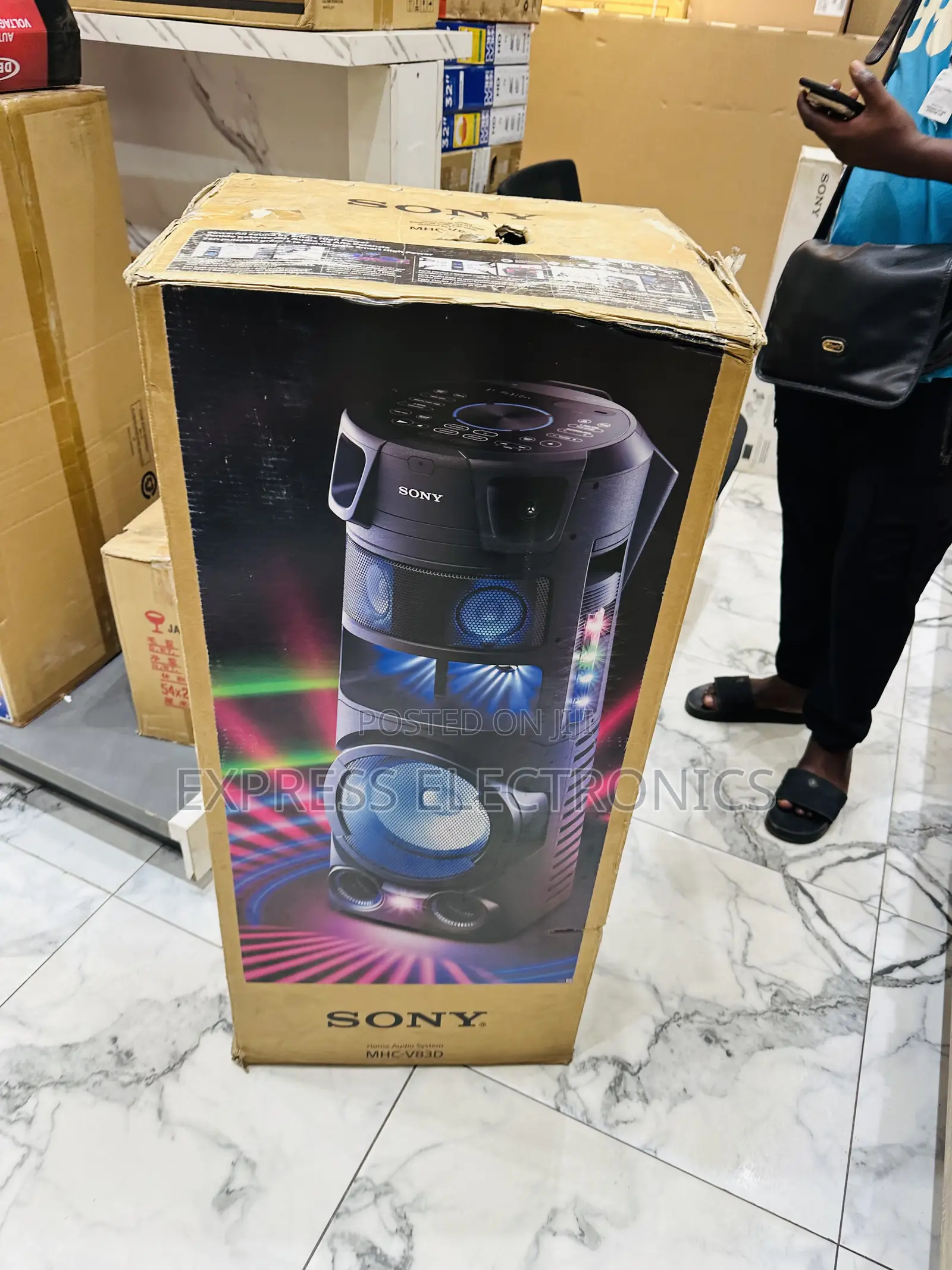 Water Resistance Sony Speaker MHC Vbad