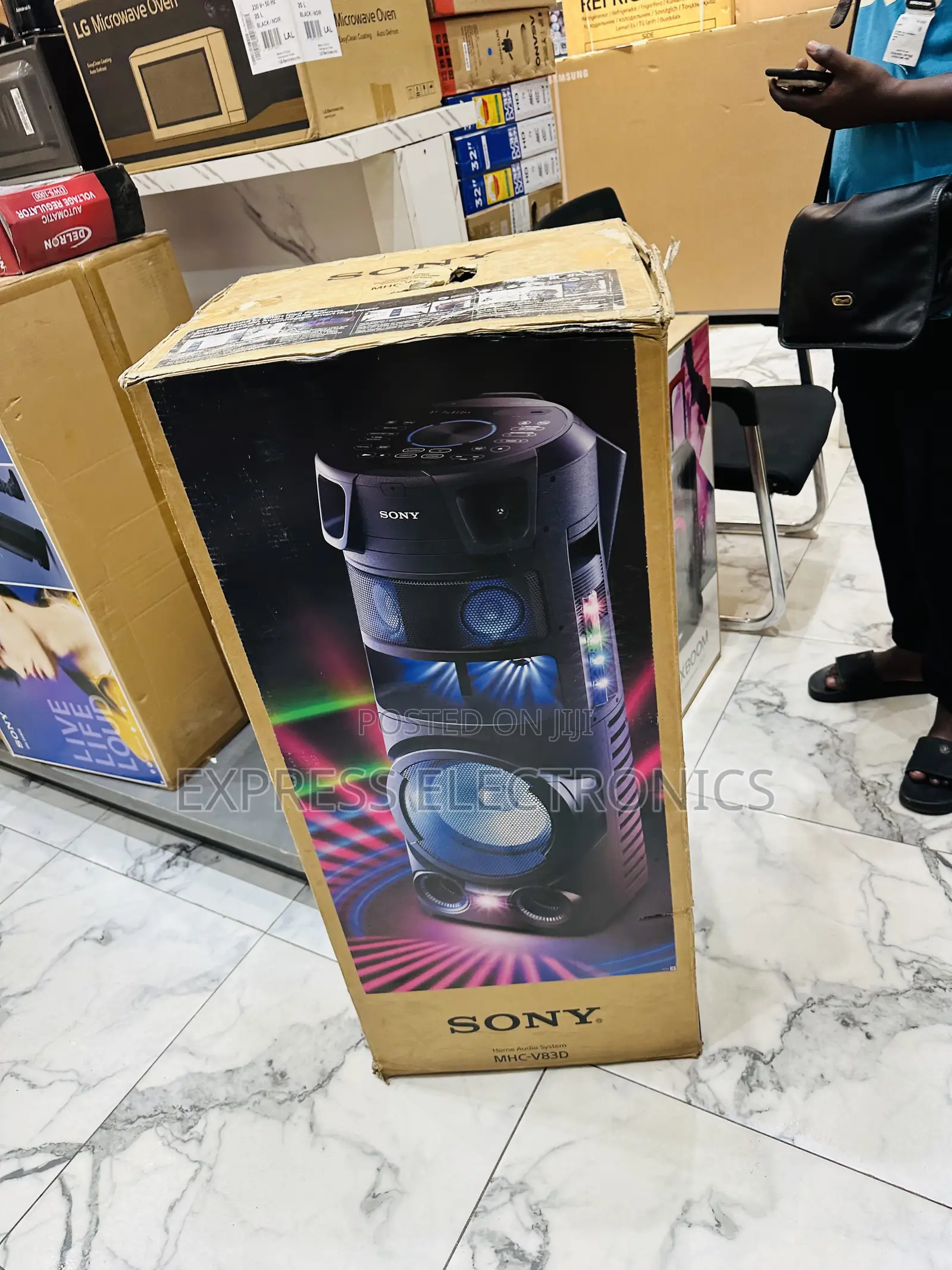 Unbelievable Performance MHC-V83d Sony Speaker